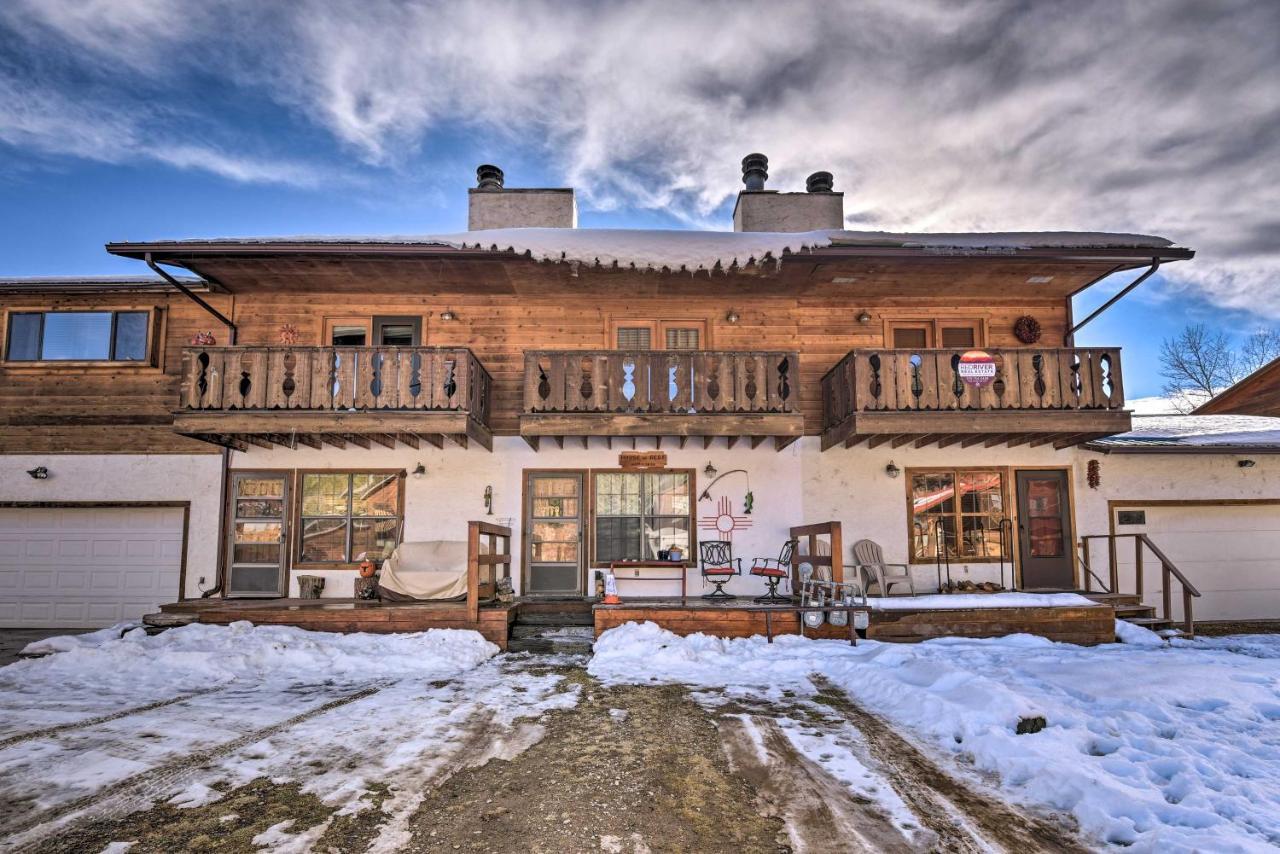 Downtown Red River Retreat With Mtn Views And Yard Kültér fotó